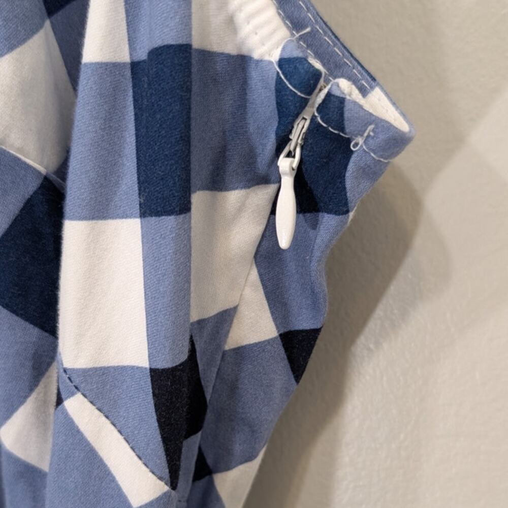 Tommy Hilfiger Shirt Dress Gingham Garden Brunch Church Coastal Classic Size 8 - Picture 5 of 6